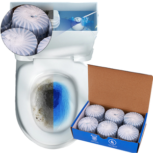 Bloc Nettoyant Solide Jetable pour Toilettes, Désodorisant de Salle de Bain et Nettoyant de Drains <span class=keywords><strong>WC</strong></span> pour Chasse d'Eau des Commodités - Product Image 4