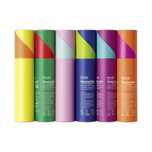 ZOEWIE กระดาษห่อของขวัญฤดูใบไม้ผลิฤดูร้อนแพ็ค 25 ม้วนอุปกรณ์จัดงานปาร์ตี้สีสันสดใส - Product Image 2