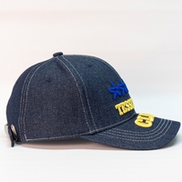 Gorra de béisbol vaquera Lisa Retro personalizada para mujer, impermeable, con estampado de leopardo, ala curva, protección solar, viajes al aire libre