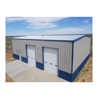Chine Usine Préfabriqué Abri de Stockage Abri de Bâche Industrielle Extérieur Simple ou Double Truss Frame