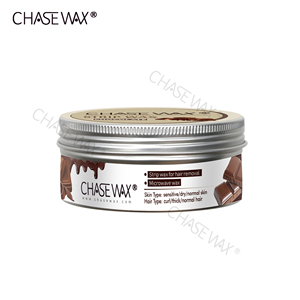 Factory Supply Soft Wax with Strips Warm Depilatory Sugar Wax Hair Removal for Eyebrow Body Waxing Chocolate150g