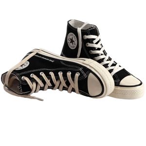 Cordones para Zapatillas Deportivas, Cordones de Lona para Hombre y Mujer, Cordones Clásicos Blancos, Negros y Beige, Cordones Planos de Algodón - Product Image 2