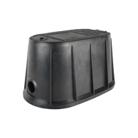 Boîtier de compteur d'eau antivol Tianyi Suns bleu/noir avec clé et connexion filetée pour compteurs d'eau DN15-DN50