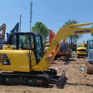 จัดส่งฟรีเหมือนใหม่สภาพดั้งเดิมราคาถูก6ตัน PC56-7 Komatsu มือสอง PC56 EPA & CE มาตรฐานในสต็อกลดกระหน่ำ - Product Image 1