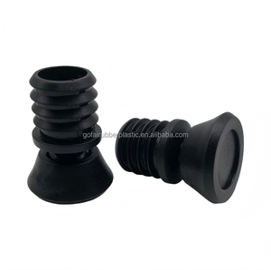 Pata Niveladora Giratoria con Inserto de Tubo de Plástico, Pie Ajustable y Móvil para Muebles, Base de Soporte Antideslizante para Estructuras de Tubo Redondo - Product Image 1