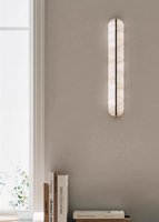Applique murale en marbre et albâtre de designer pour hôtel, chambre, couloir, décoration intérieure