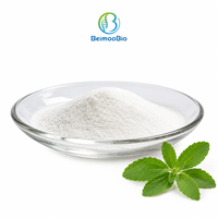 Poudre de Stévia Biologique BeimooBio de Haute Qualité, 95% Pure, Rebaudioside M (Reb M), Édulcorant Alimentaire, Additifs Alimentaires pour Achat en Gros