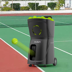 Machine à balles de tennis automatique professionnelle PUSUN PT Smart Primary ABS, vitesse et rotation réglables de 20 à 120 km/h pour les débutants - Product Image 2