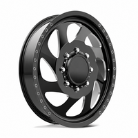 Jantes arrière forgées personnalisées polies SL 20X8.25 24X8.25 avec moyeu flottant 10X225 8X165.1 pour Ram 3500 Ford F350 F450