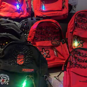 Nouveauté Sac à dos S5 Strange pour cadeaux, souvenirs du <span class=keywords><strong>Hellfire</strong></span> <span class=keywords><strong>Club</strong></span>, démonogone, démon chien, décoration - Product Image 1