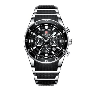 <span class=keywords><strong>REWARD</strong></span> 81011 <span class=keywords><strong>Montre</strong></span> à quartz pour <span class=keywords><strong>homme</strong></span> en acier inoxydable, étanche, personnalisée, de bonne qualité, en stock, à bas <span class=keywords><strong>prix</strong></span> - Product Image 5