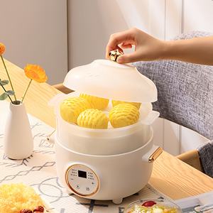 Cuiseurs en céramique ménagers Ceram Health 1,5 L Mini <span class=keywords><strong>mijoteuse</strong></span> Nid d'oiseau Soupe <span class=keywords><strong>Mijoteuse</strong></span> électrique - Product Image 2