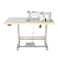 Machine industrielle XC-0398 à point noué à entraînement direct pour les vêtements et le cuir Offre Spéciale de configuration à plat à aiguille unique