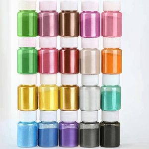 Vente en gros de poudre de nail art à paillettes en titane pour décoration de Noël, pigments pour le bricolage - Product Image 2