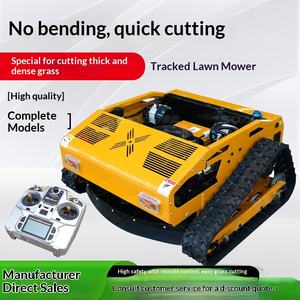 <span class=keywords><strong>Machine</strong></span> de nettoyage de pelouse télécommandée de type chenillé, idéale <span class=keywords><strong>pour</strong></span> les vergers montagneux et les pelouses en pente - Product Image 3