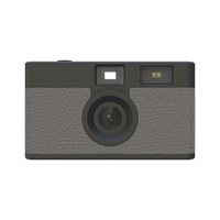Appareil photo numérique rétro X8 sans écran 8MP, style vintage compact avec flash LED et transfert USB-C, idéal pour cadeaux, fêtes et voyages