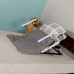 Lit médical électrique avec dossier relevable et réglage en hauteur pour personnes âgées et femmes enceintes, utilisation en chambre - Product Image 1