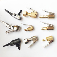 Adaptateur de valve de pneu en laiton à clipser, diamètre 8 mm, AC04