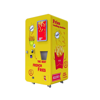 Distributeur automatique de frites commercial en libre-service pour gares, centres commerciaux et sites touristiques