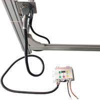 Kit de système de télécommande sans fil robuste 12V 24V avec affichage numérique pour systèmes de bâches de camions et remorques à benne basculante