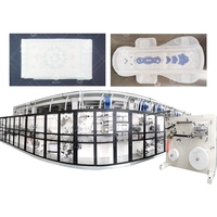Machine de fabrication de serviettes hygiéniques automatiques à bas prix