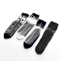 Chaussettes Résille Sexy Transparentes Extensibles en Dentelle pour Femme – Vente en Gros