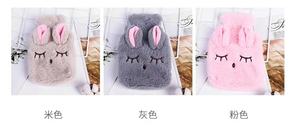 Bouillotte à Remplissage d'Eau Mignonne avec Housse Tricotée Douce et Confortable, Bouteille d'Eau Chaude Lavable et Réutilisable - Product Image 5