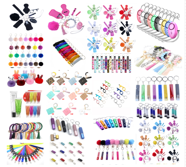 2024 New Factory's Hot Sale Different Kinds High Quality Self Defense Keychain for Women