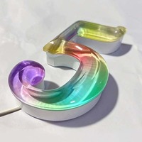 Fabricant Source Finition Peinture Cuite Lettres LED 3D Enseignes LED Personnalisées Lettres Lumineuses Sphériques