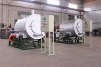 Four de fusion de ferraille d'aluminium diesel personnalisé clé formation longue puissance pièces techniques PLC grande capacité métal réverbère