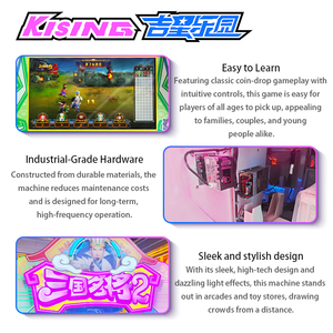 โรงงานจีนขายเครื่องเล่นเกมหยอดเหรียญแบบอาร์เคด เกมสาม<span class=keywords><strong>ก๊ก</strong></span> ลุ้นรางวัล สำหรับเด็กและผู้ใหญ่ (เล่นได้ 6 คน) - Product Image 3