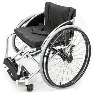 Silla de Ruedas Ligera de Aluminio Topmedi para Danza, Ruedas Traseras de Liberación Rápida de 24 Pulgadas, Asiento Acolchado, Ancho de Asiento Personalizable de 30-40 cm - Product Image 5