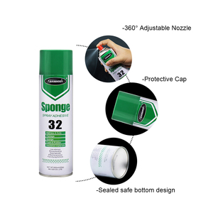 Sprayidea 32 Colla Aerosol 600ml per Tappezzeria, Sigillante in Schiuma per Materassi, Divani, Costruzioni, Imballaggi, Falegnameria, Adesivo per Tappezzeria - Product Image 5