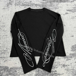 TS3762 stampa digitale personalizzata <span class=keywords><strong>termica</strong></span> a manica lunga T-shirt a tracolla Waffle in maglia a maniche lunghe da uomo Waffle in maglia <span class=keywords><strong>termica</strong></span> - Product Image 4