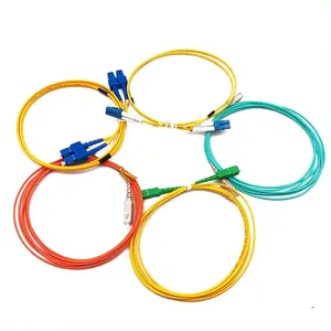 Manufacturing Factory Price Fiber Optic Cat6 Patch Cord SC/PC-SC/PC SX SM Standard Fiber Optic Patch Cord With Connector