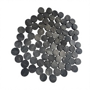Eco-Friendly Natural Buffalo Horn <b>Buttons</b> 4-Hole Flatback Square Beads Round Custom Logo Blank Crafts Jeans Shirts Cloth B.S - Product Image 6