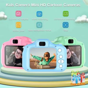 X2 2.0 นิ้วหน้าจอ IPS กล้องดิจิตอลสำหรับเด็กกล้องของเล่นบันทึกวิดีโอ VGA ความละเอียดสูง 400mAh - Product Image 4