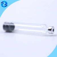 Vente en gros de flacons en verre stériles de 3 ml, stérilisés à la vapeur, emballage individuel, usine
