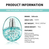 Brume Rafraîchissante Portable au Collagène pour le Visage, Spray Hydratant, Spray Illuminateur pour le Visage, Capsules de Soin de Nuit, Sérum