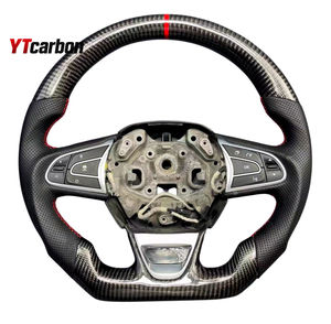 Volant de course personnalisé en fibre de carbone véritable YTcarbon pour <span class=keywords><strong>Megane</strong></span> <span class=keywords><strong>CC</strong></span> <span class=keywords><strong>GT</strong></span> RS MK4 16+ - Accessoires intérieurs de voiture - Product Image 5