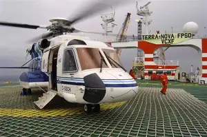 (Jinli Touw) Jute Sisal Helideck Regeling En Markeringen Helicopter Landing Netto