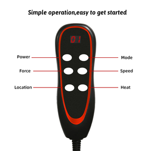 وسادة تدليك كهربائية بقاعدة ذكية قابلة للتعديل ، مرتبة جسم هزازة تايلاندية قابلة للطي مع ميزات ذكية - Product Image 5