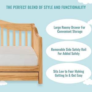 Antique Style Custom Solid Pine <strong>Bed</strong> Convertible Wooden Baby <strong>Cot</strong> Crib with Adjustable Height King Size for Bedroom Hotel - Product Image 3