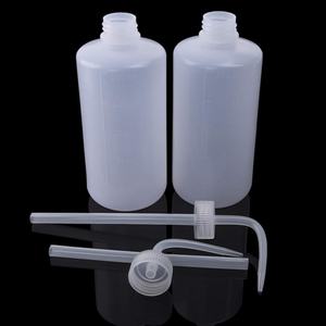Bouteilles en plastique en gros, bouteilles de lavage, bouteilles de rinçage à bec coudé, bouteilles à presser, contenants liquides pour arrosage de plantes 150ml 250ml 500ml - Product Image 1