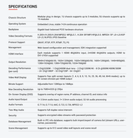 Decodificador de Video IP 4K H.265 de Doble Flujo, RTSP a HDMI para Monitoreo Profesional de CCTV, Video Wall, Oferta de Fábrica