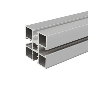 <span class=keywords><strong>Profilé</strong></span> <span class=keywords><strong>en</strong></span> aluminium à double rainure de <span class=keywords><strong>50x50</strong></span> mm, anodisé clair, rainure <span class=keywords><strong>en</strong></span> <span class=keywords><strong>T</strong></span> de 8 mm, <span class=keywords><strong>profilé</strong></span> creux, OB5050F, OB5050A, OB5050B, GB5050C # 8090 - Product Image 3