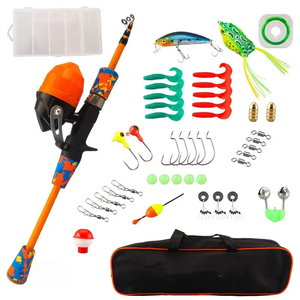 <span class=keywords><strong>NARON</strong></span> Nuevo Set de Caña de Pescar Mini para Niños: Ligero y Portátil, Colorido y Divertido, Kit de Pesca Perfecto para Principiantes - Product Image 5