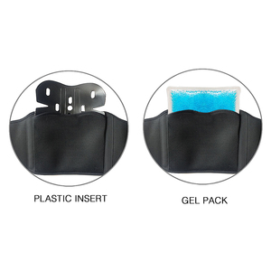 Soporte lumbar reforzado para aliviar el dolor, con placa de plástico extraíble, doble tracción, parte inferior de la espalda - Product Image 3