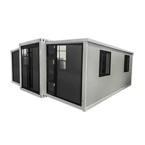 Maison conteneur extensible à prix de gros, 40 pieds, panneau sandwich, installation rapide, design moderne, certifiée ISO9001, hôtel extérieur - Product Image 3