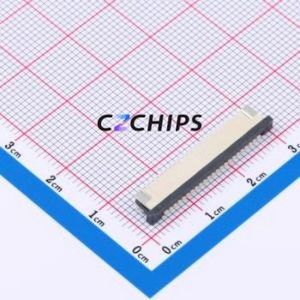 FPC-1.0AX-22PWCR-H25 FFC/FPC Connector SMD,P=1mm,Horizontal Mount Connector Drawer Type Bottom Contact 22P 1mm - Product Image 1